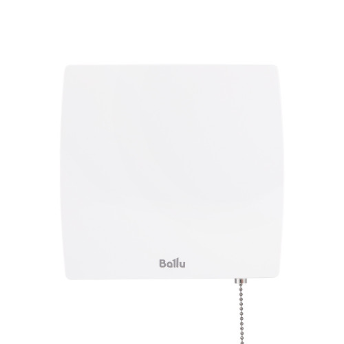 Вентилятор вытяжной Ballu BAF-SL 100 VP с обратным клапаном и тяговым выключателем